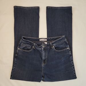 Chicos Platinum Womens Denim Jeans Chico's Size 1.5 Short